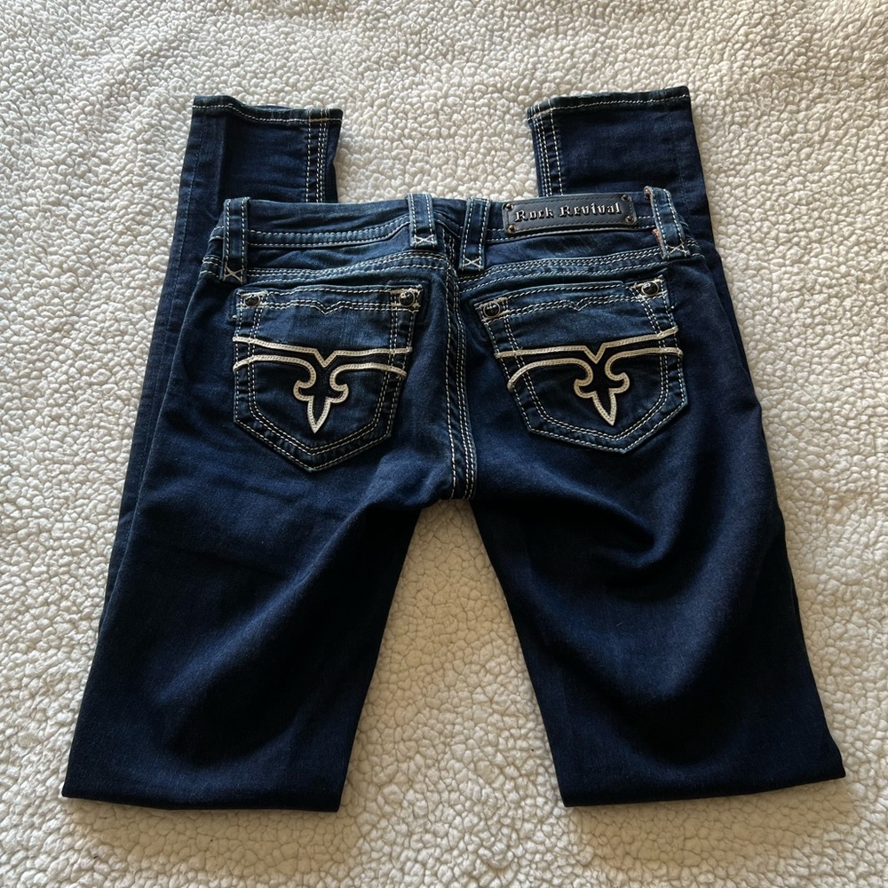 Rock Revival Pearl Skinny Jean Size 25